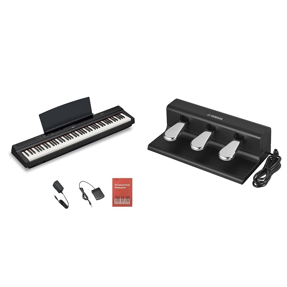 【直接お渡し歓迎】YAMAHA ヤマハ 電子ピアノ キーボード P-125B Amazon | ヤマハ YAMAHA 電子ピアノ Pシリーズ 88鍵盤 ブラック